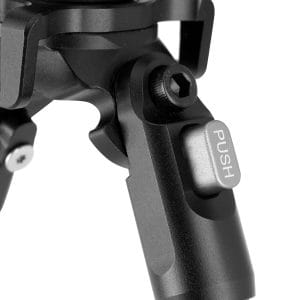 Vanguard EQUALIZER 2A Aluminium Gun Bipod  With Front Forearm Sling Stud Height:25-34.5cm