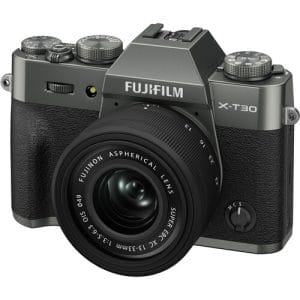 FUJIFILM X-T30 III Mirrorless Camera with XC13-33mmF3.5-6.3 OIS WR Lens Kit (Charcoal Silver)