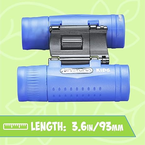 TASCO KIDS 8X21 BLUE RP Compact Binocular - Image 2