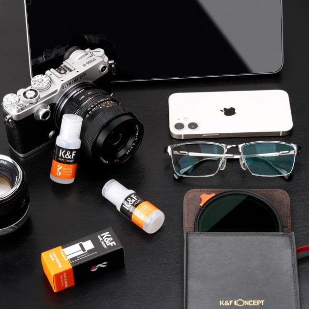 K&F Concept 10 Pack 20ml Cleaning Liquid for Lenses, Sensors, Glasses etc. - Image 8