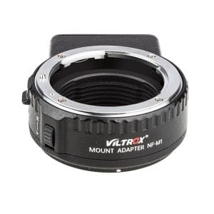 Viltrox AF Adapter for Nikon F Lenses to M4/3 Olympus and Panasonic VL-NF-M1