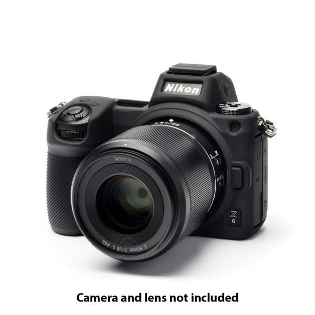 easyCover PRO Silicon Case for Mirrorless Nikon Z5 / Z6 II / Z7 II - Black - ECNZ5B