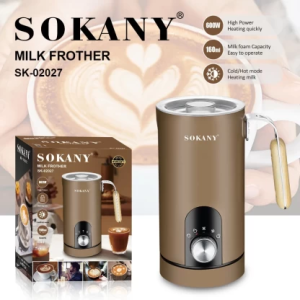 Sokany 600W 160ml Bronze Milk Frother