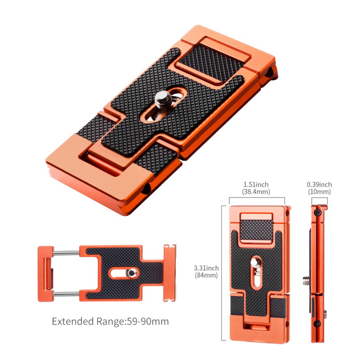 K&F Concept universal quick release plate, Arca Swiss compatible - KF31-027 - Image 6