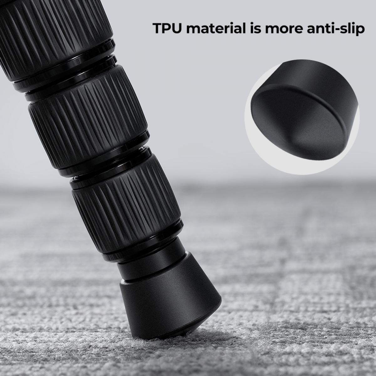 K&F Concept Universal 3 Piece Anti-Slip Rubber Tripod Feet Replacements KF31.050 - Image 3