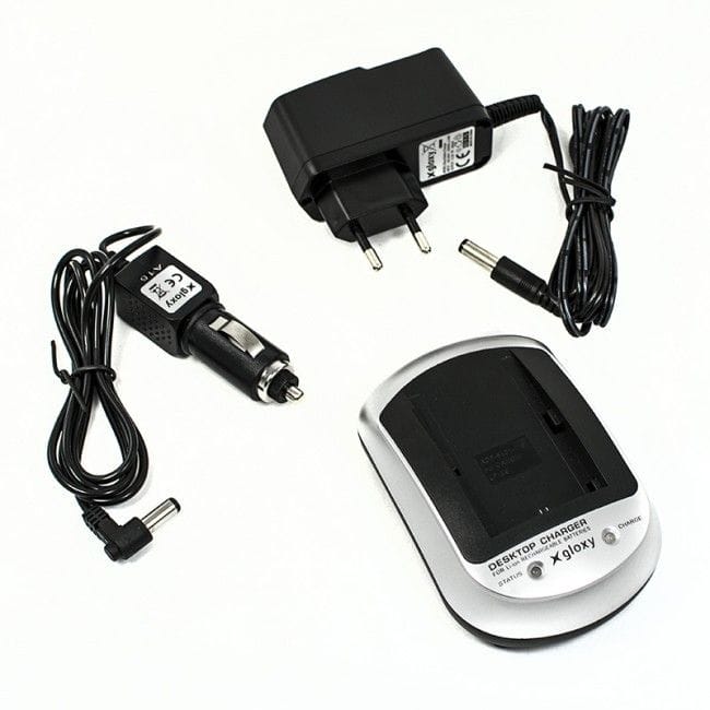 Gloxy LC-E6 Home and/or Car Charger for Canon LP-E6 Camera Batteries - Image 3