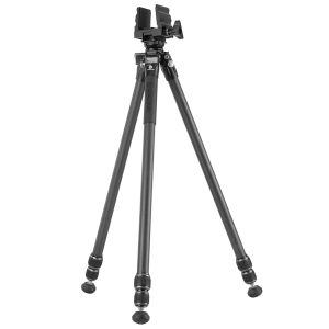 Vanguard Endeavor L 263CGM65 Carbon Fibre Hunting/Shooting Tripod with GM-65 Rifle/Gun Clamp (10kg Load Capacity)