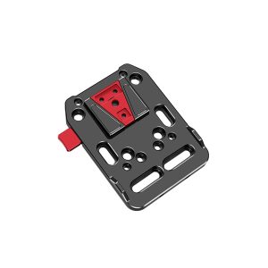 E-Photographic V-Lock Battery Mounting Plate with Clamp for Camera Rigs