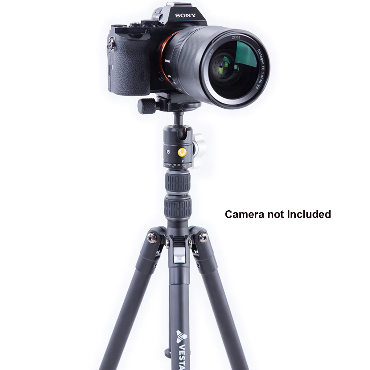 Vanguard Vesta TB 204AB Alu Travel Tripod with Arca Swiss T- 46 Ball Head - Image 3