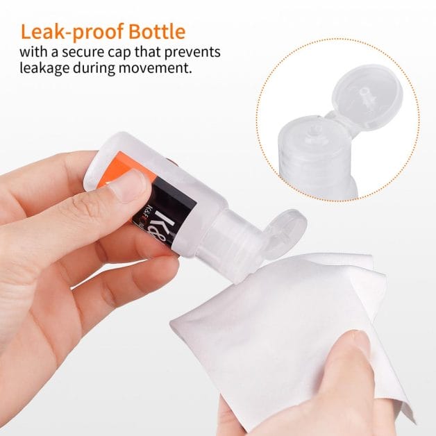 K&F Concept 10 Pack 20ml Cleaning Liquid for Lenses, Sensors, Glasses etc. - Image 6