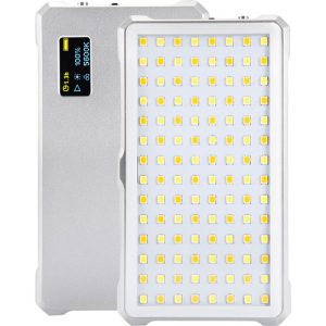 LituFoto 9W LED Video Light-Aluminium Case-Adjustable Kelvin & Power - F12