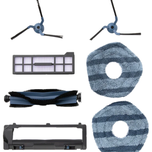 Eufy Omni C20 Accessories Pack - 2 Side Brushes, 2 Washable Filters, 1 Rolling Brush, 1 Brush Guard, 2 Mop Pads