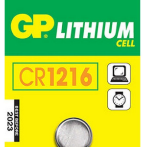 GP CR1216 Lithium Coin Battery