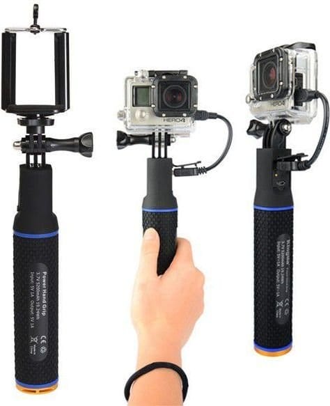 Freewell Powergrip with Integrated Power Bank for Action Cams (5200mAh) - Image 7