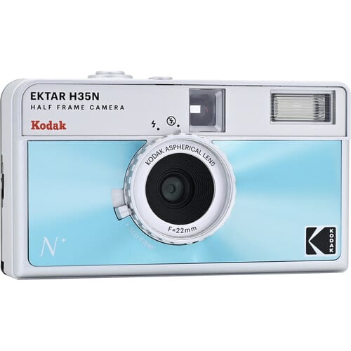 Kodak Ektar H35N Half-Frame Film Camera (Glazed Blue) - Image 2