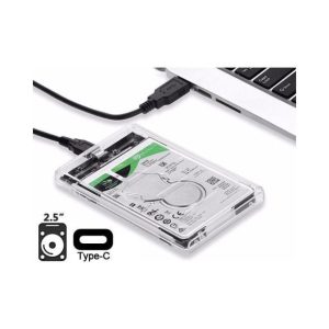 TYPE-C CHASSIS: SATA 2.5" CLEAR