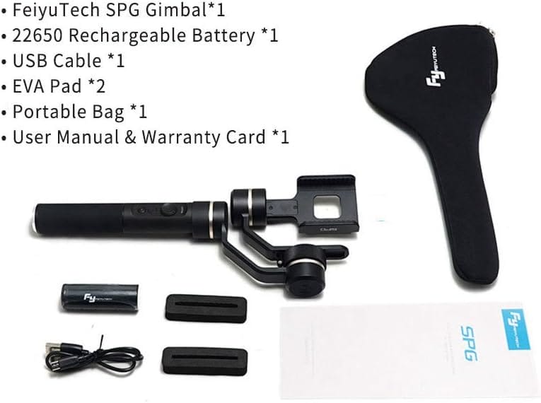 FeiyuTech FY SPG 3-Axis Gimbal for Action Cameras and Smarphones - Image 3