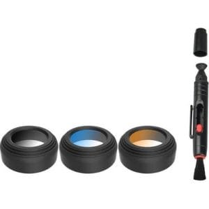 Freewell 3 Piece Filter Kit with ND4, 8, 16 + Lenspen