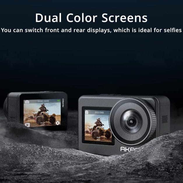 AKASO Brave 7 4K 30FPS, 20MP, Wi-fi, Waterproof Action Camera - Image 3