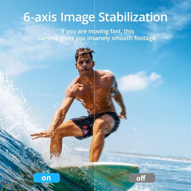 AKASO Brave 7 4K 30FPS, 20MP, Wi-fi, Waterproof Action Camera - Image 5