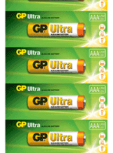 GP Ultra Alkaline AAA Card of 10