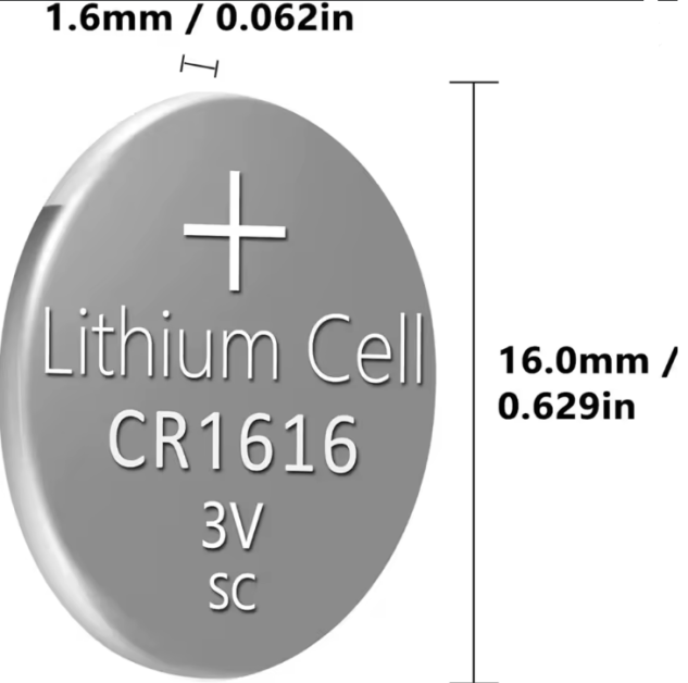 GP CR1616 Lithium Coin Battery - Image 2