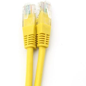 PATCH: CAT6  20CM - YELLOW