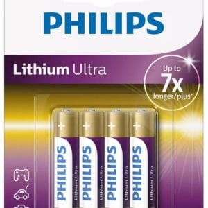PHILIPS LITHIUM ULTRA AAA 4-BLISTER