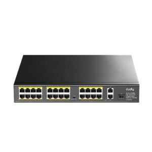 24-PORT Unmanaged POE Switch - Rack