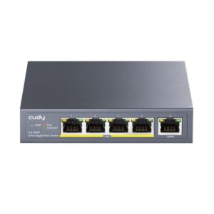5-PORT Gigabit POE+ Unmanaged Switc