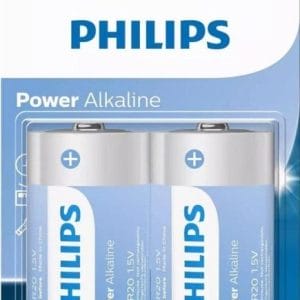 D 1.5V (2) POWER ALKALINE