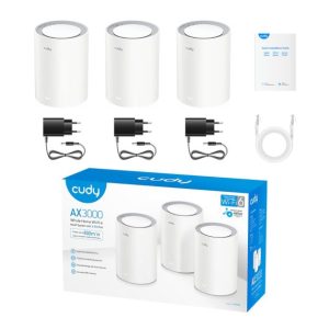 AX3000 WI-FI 6 Mesh Kit 3 Pack - WH
