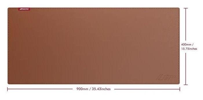 MPAD: LTR GAMING MOUSEPAD XL BROWN