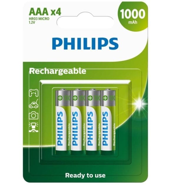 AAA (4) 1000MAH