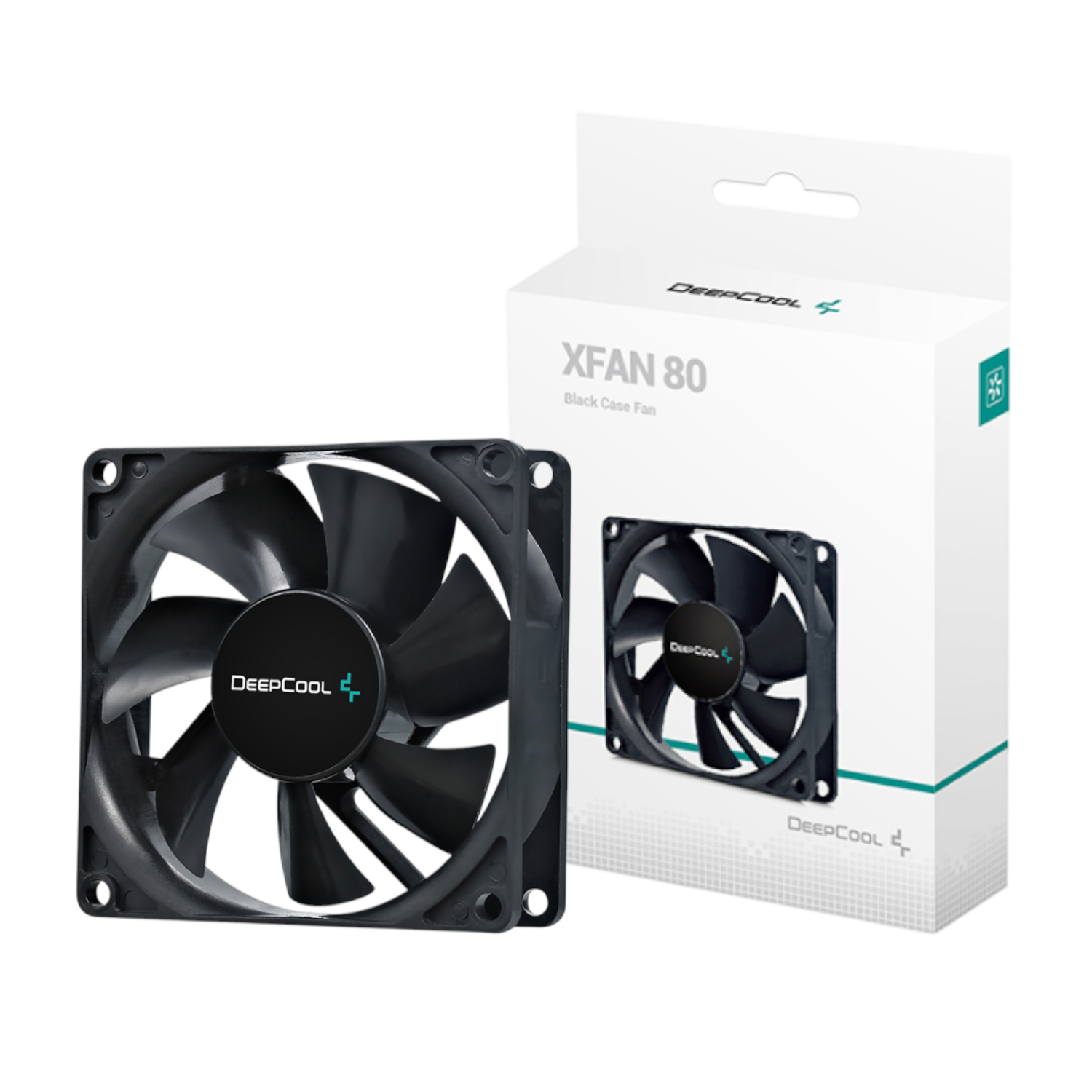DeepCool Xfan 80mm Case Fan - Black