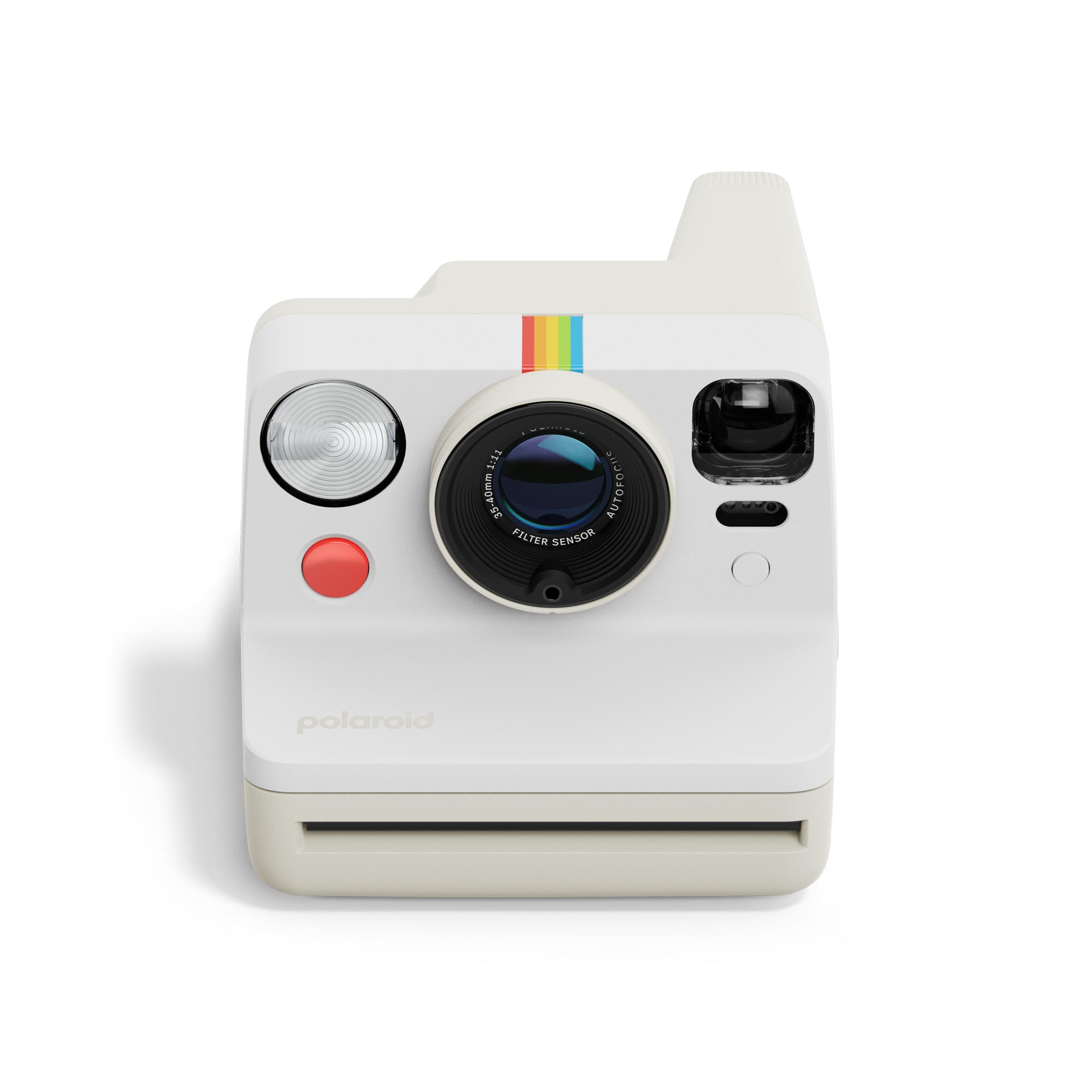 Polaroid Now Gen 3 Pebble White + Colour Film Bundle (includes 8 Film) - Image 2