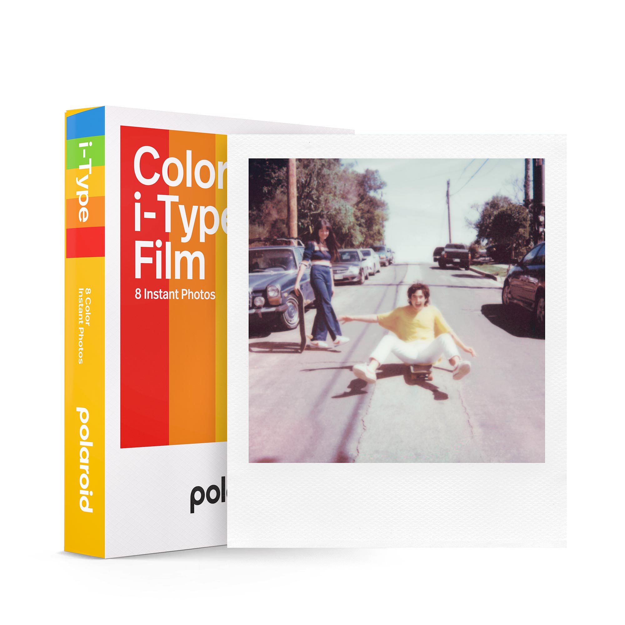 Polaroid Now Gen 3 Pebble White + Colour Film Bundle (includes 8 Film) - Image 5