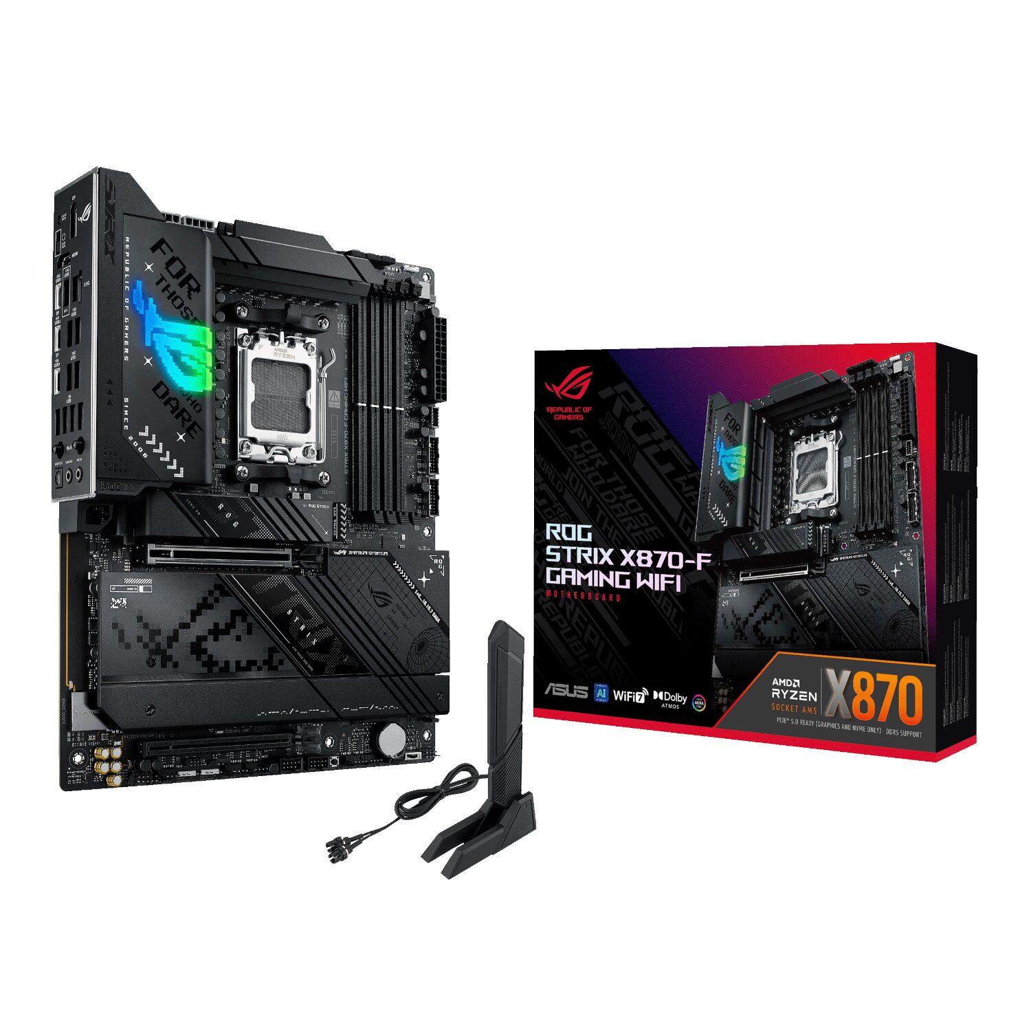 Asus ROG Strix X870-F Gaming Wi-Fi Motherboard - ATX AMD AM5