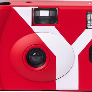 YASHICA MF-1 Snapshot Art Camera (Red)