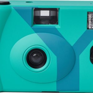 Yashica MF-1 Snapshot Art Camera (Turquoise)