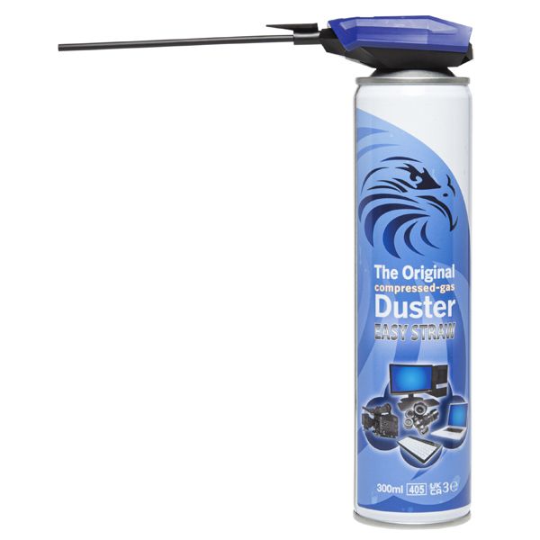Falcon Duster Easy Straw XL 300ml Compressed Air Canister - Image 2