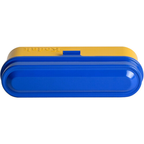 Kodak Steel 135mm Film Case (Blue Lid/Yellow Body) - Image 4