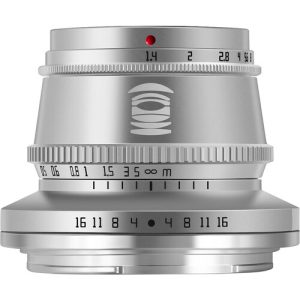 TTArtisan 35mm f/1.4 Manual Focus Lens for Leica L-Mount (Crop Sensor) (Silver)