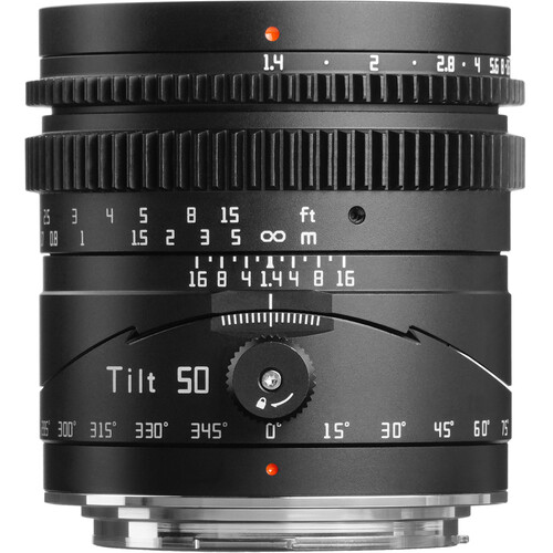 TTArtisan Tilt 50mm f/1.4 Manual Focus Lens for Canon RF-Mount (Full Frame) (Black) - Image 2