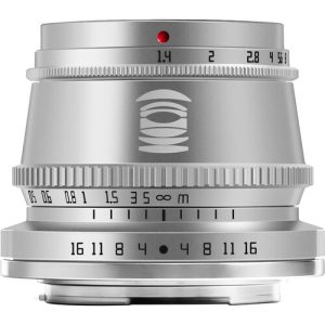 TTArtisan 35mm f/1.4 Manual Focus Lens for Canon RF-Mount (Crop Sensor) (Silver)