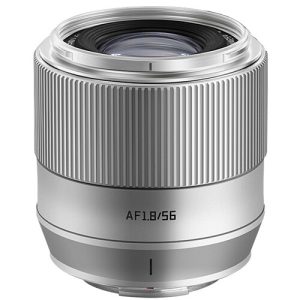 TTArtisan APS-C AF 56mm f/1.8 Lens for Fujifilm X-Mount (Crop Sensor) (Silver)