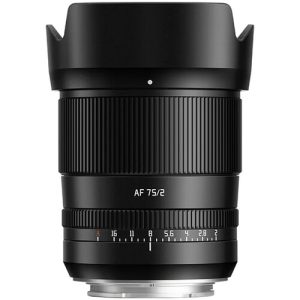 TTArtisan AF 75mm f/2 Lens For Sony E-Mount (Full Frame) (Black)