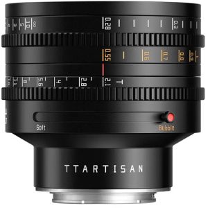 TTArtisan 35mm T2.1 Dual Bokeh Cine Lens for Canon RF-Mount (Full Frame) (Black)