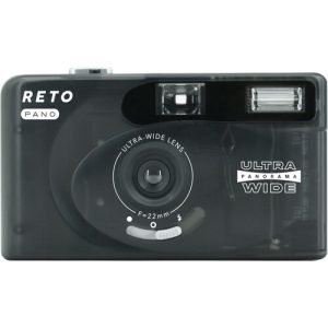 Reto Project PANO 35mm Film Camera (Sheer Black)