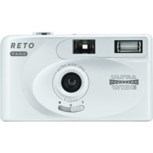 Reto Project PANO 35mm Film Camera (Metallic Silver)